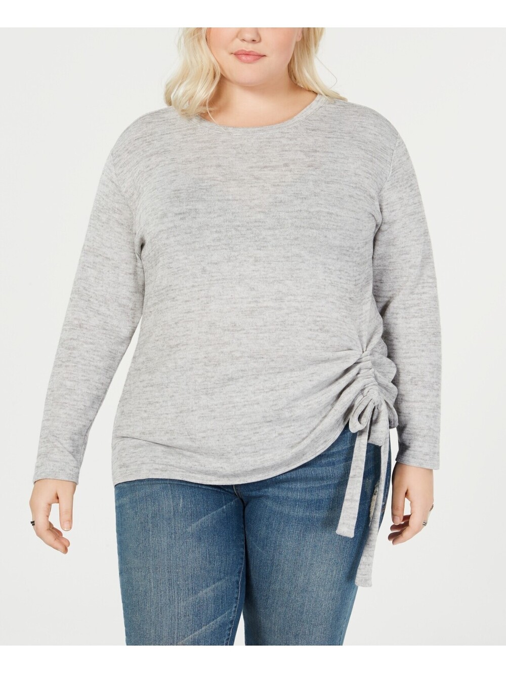 Inc International Concepts Womens Plus Size Tunnel-Tie Top Size 0X